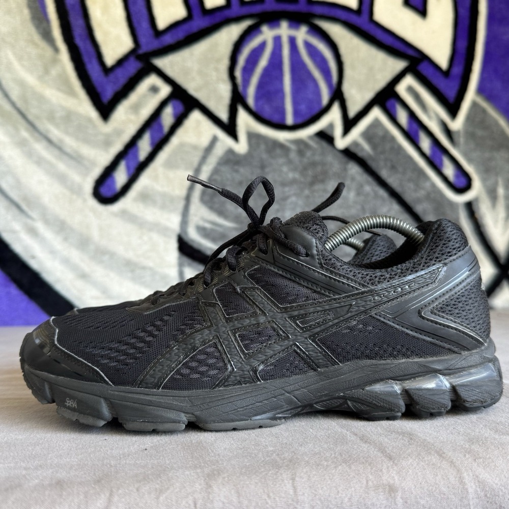 Size 11 - Asics GT-1000 Womens Shoes Sneakers Black T5A8N Running Athletic
